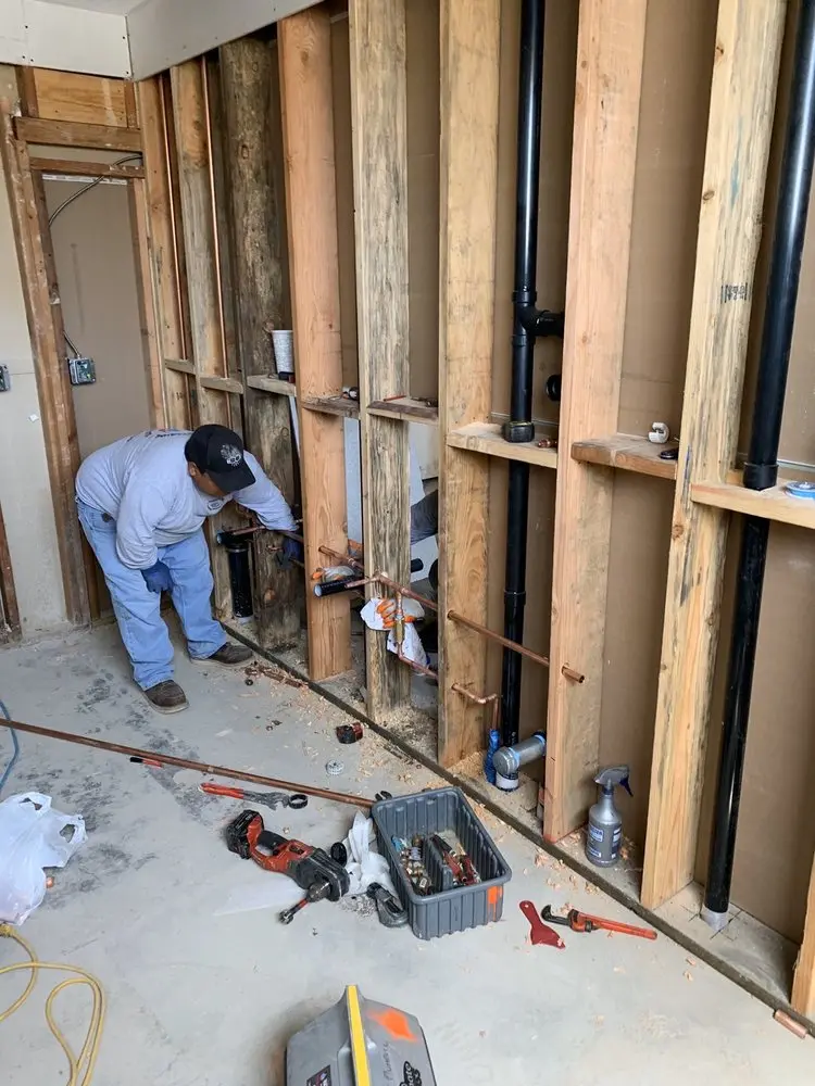 Commercial rough-in plumbing for Water Heater Replacement in Menantico